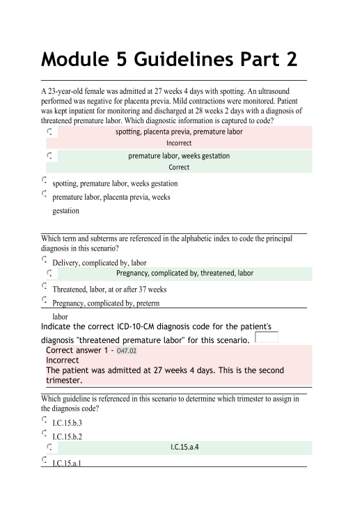 HIT 205 Module 5 Guidelines Part 2